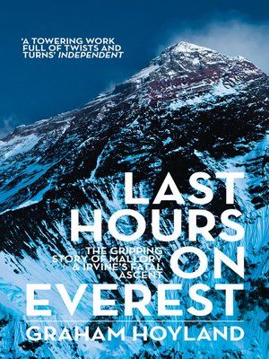 cover image of Last Hours on Everest